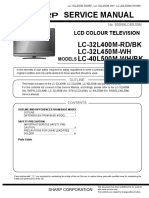 Sharp LC 32l450m PDF