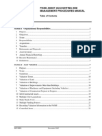 Fixed Asset Accounting and Management Procedures Manual: Revised December 2005 I