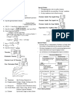 Fluid Mechanics: Mass 4 P D 2 P D 8 P D 4 Cos H WD