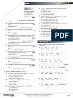 Grammar Revision: Passives and Causatives