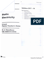 M.A Chaudary Greenhall OL Physics Notes PDF