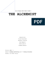 The Alchemist: A Book Critique About Paulo Coelho's
