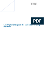 Lab: Deploy and Update The Application by Using The CF CLI