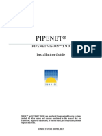 Installation Guide PIPENET VISION 1.9.0