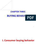 Chapter Three: Buying Behavior