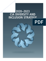 2020-2023 Cia Diversity and Inclusion Strategy