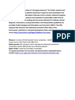 APA - DSM5 - Severity of Posttraumatic Stress Symptoms Adult PDF