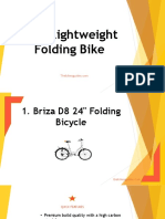 Best Lightweight Folding Bikes