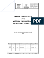 Material Fabrication & Installation of Structure