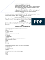 Oml 751 Testing of Materials