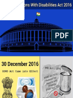 RPWD Act 2016