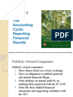 The Accounting Cycle: Reporting Financial Results