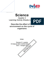 Science: Quarter 2 Learning Activity Sheets (LAS) 2