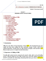 7.preservation of Raw Milk