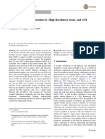 Rock Mass Characterization by High-Resolution Soni