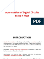 Optimization of Digital Circuits Using K Map