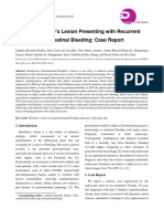 Cecum Dieulafoy's Lesion Presenting With Recurrent Lower Gastrointestinal Bleeding: Case Report