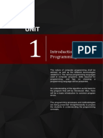Unit-1 Intro To Programming - Edited PDF