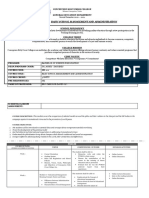 Course Syllabus in Basic School Management and Administration