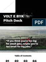 VOLT E BYK Pitch Deck