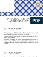 Introduction To Anthropology