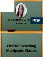 Ms. Marichu C. Parado: Instructor