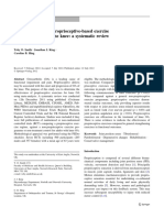 The Effectiveness of Proprioceptive-Based Exercise For Osteoarthritis of The Knee: A Systematic Review and Meta-Analysis