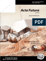 2016 ActaFutura SpaceArchitectureandHabitability Haeuplik-Meusburger Bannova