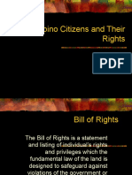 Filipino Citizens and Their Rights