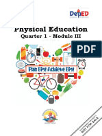 Physical Education: Quarter 1 - Module III