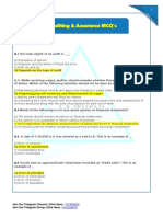 80 Auditing Assurance MCQ'S: © Ca World