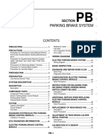 Parking Brake System: Section