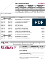 Credit Card Statement