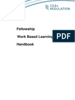 Work Based Learning Handbook