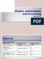Authentication, Authorization and Accounting