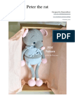 Peter The Rat: Designed by Emerenstore