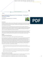 Binding Non-Signatories To An Arbitration - Charting The Shifting Paradigms - Litigation, Mediation & Arbitration - India