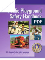 Public Playground Safety Handbook: U.S. Consumer Product Safety Commission