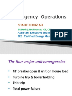 Emergency Operations: Shaikh Feroz Ali