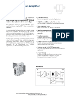 Shunt/mV Isolation Amplifier DS 78