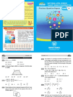 NSTSE 10 Past Papers 2