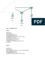 Configuración de VTP, DTP y VLAN Extendidas