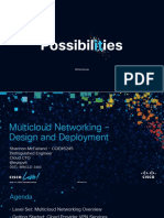 DGTL-BRKCLD-3440-Multicloud Networking - Design and Deployment