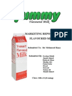 Marketing Report On Flavoured Milk