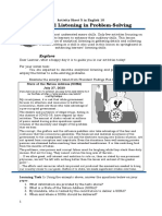 1.analytical Listening in Problem