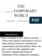 Module 3 Global Economy