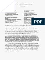 Schapiro Letter March 8 2011 Oversight and Investigations, Et Al