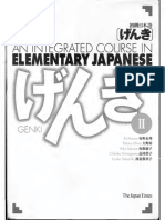 Genki II - Integrated Elementary Japanese Course (With Bookmarks) - Text