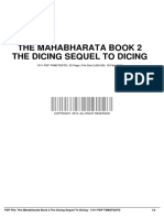 The Mahabharata Book 2 The Dicing Sequel To Dicing: 1311-PDF-TMB2TDSTD - 52 Page - File Size 2,632 KB - 18 Feb, 2019