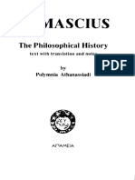 Damascius - The Philosophical History